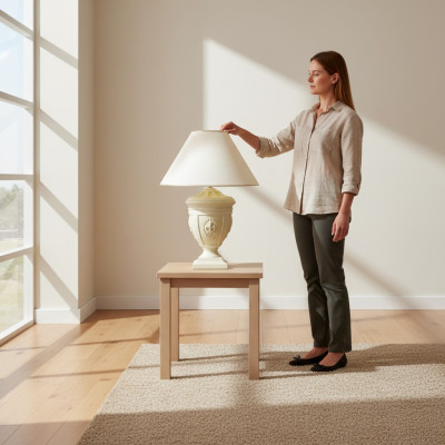 Galds lampa stāvlampa galda lampas apgaismojums lampas galdlampas lampa vāze
