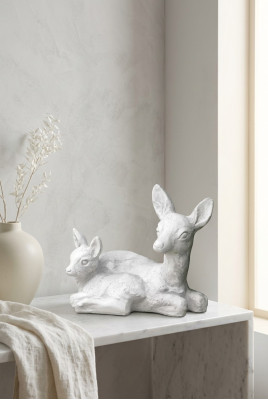 Dārza dekorācija Bambi terase akmeņu figūra Figurālā dekoratīvā statuja
