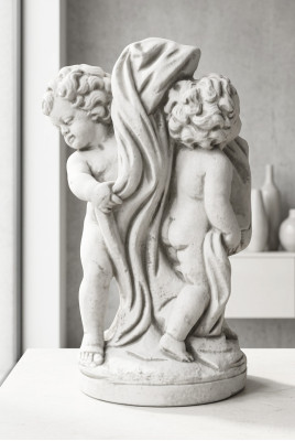 Eņģelis 72 cm skulptūra dizaina figūra statuja dārza figūras statuja