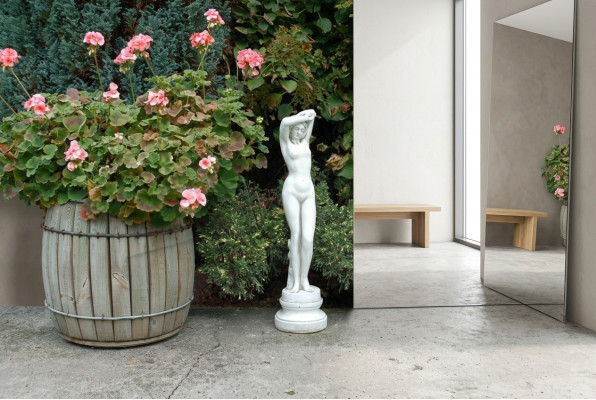 66 cm Dekoratīva skulptūra dizaina figura statuja Dārza figūras statujas