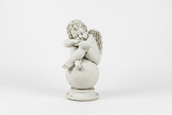 Eņģeļu Kugela Statuja Figūra Figūras Statuja Skulptūra Skulptūras Dārzs