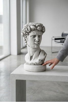 Adam Būste Skulptūra Dizains Figūra Statuja Dārza Figūras Statujas