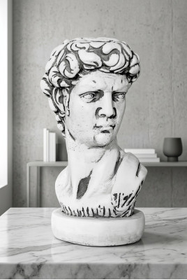 Adam Būste Skulptūra Dizains Figūra Statuja Dārza Figūras Statujas