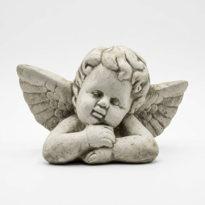 Eņģelis 14 cm skulptūra dizaina figura statuja dārza figūras statuja