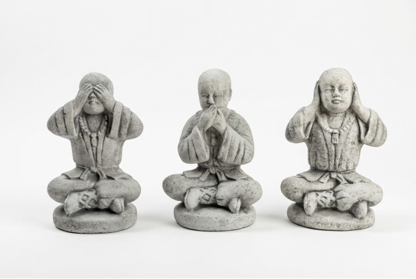 25 cm Šaolinas Kung Fu figūras statuja cīnītājs dekoratīvi baltais statuetes