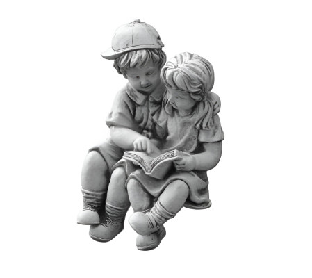 40 cm Dekoras skulptūra dizains figūra statuja dārza figūras pelēkas dabas statujas