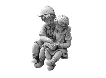40 cm Dekoras skulptūra dizains figūra statuja dārza figūras pelēkas dabas statujas