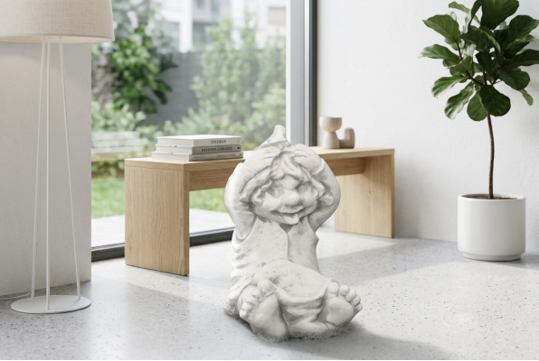 Statujas Figura Verrückter Junge Dārza dekorācija Skulptūra Figūras