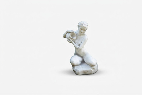 Fonteina Figūra Statuja Figūras Antīkā Skulptūra Statujas Skulptūras Dārzā.