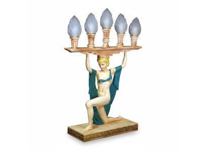 Dizains Grieķu galds lampa lukturis lampas dekoratīvā lampa apgaismojums 6925