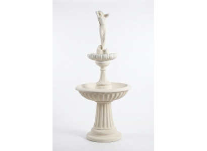 Zierbrunnen Springbrunnen 207 cm Skulptūra Dārza dekorācija Fontāns Dīķis Jauns