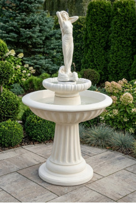 Ziedu dārzs Dārza skulptūra dārza baseins baseins Dekors 172cm.