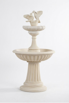 Zierbrunnen Springbrunnen Skulptur 171cm Brunnen Deko Garten Fontaine Teich Neu : Ziedu rotamo ūdens strūklaka skulptūra 171 cm strūklakas dekors dārzam Fontāne Teikums Jauns.