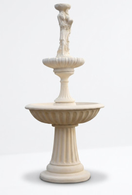 Zierbrunnen Springbrunnen 197cm Skulptur Brunnen Deko Garten Fontaine Teich Neu Rotuains Springbrunnen 197 cm Skulptūra Dārza dekors Dārza fontāns Jauns