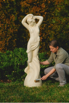 Romiešu figūras skulptūras statuja deko dārza figūras statujas skulptūras akmens 84 cm.