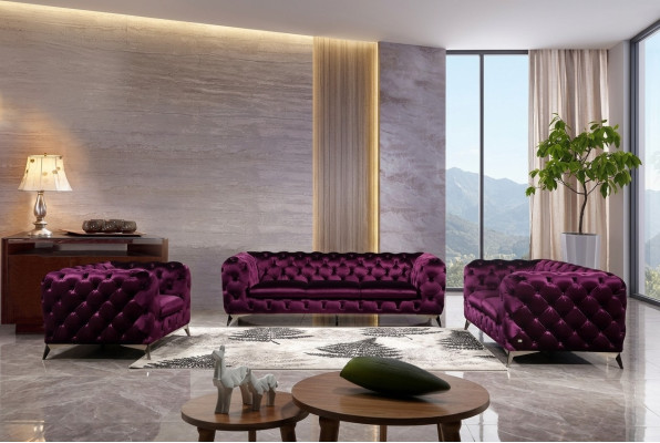 Sofa XXL Big Chesterfield Dīvāns Polster Garnitur Tekstils 3+3 dizainera Dīvāni