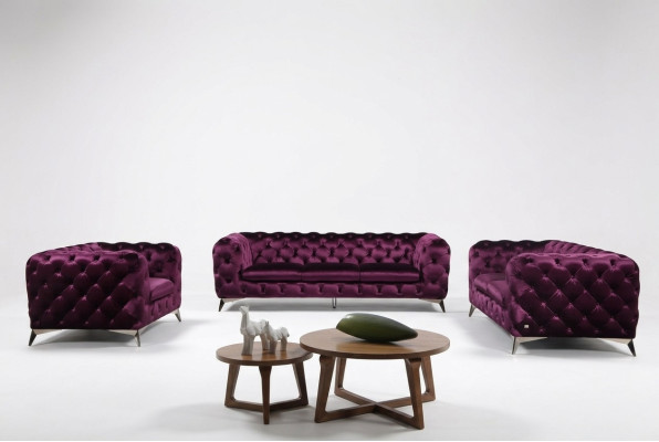 Sofa XXL Big Chesterfield Dīvāns Polster Garnitur Tekstils 3+3 dizainera Dīvāni