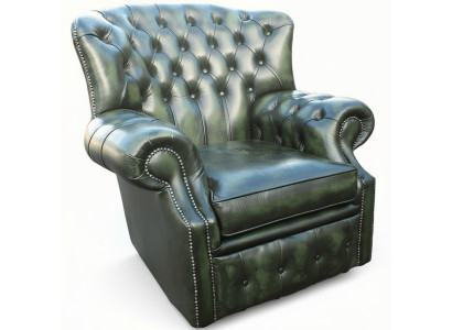Chesterfield Cilpas Krēsls 1 Vieta Dizainera Ādas Auduma Pie TV Apgalvotājs Jauns
