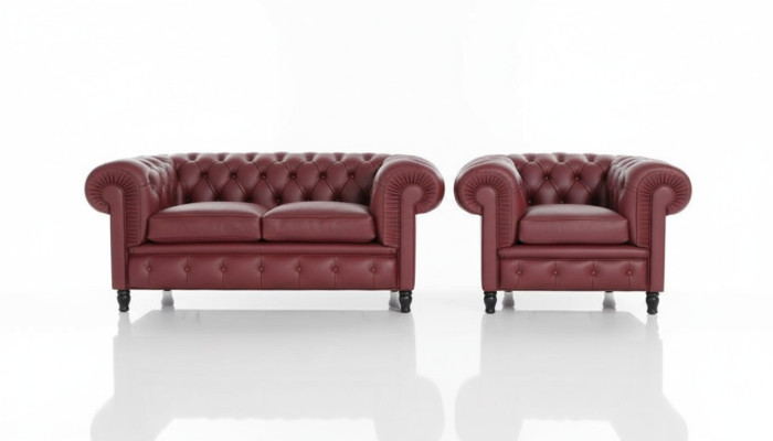 Chesterfield dīvāns Polster 2+1 vietīgs mīksto mēbeļu komplekts dīvāni dīvāni