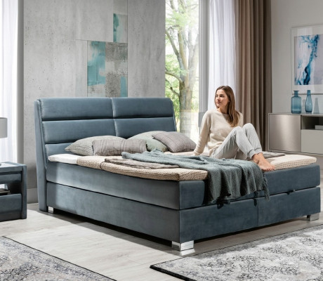 Boxspringbed Viesnīcas luksusa gultas Paklāji Divgultas gultas Lauva 140 160 180