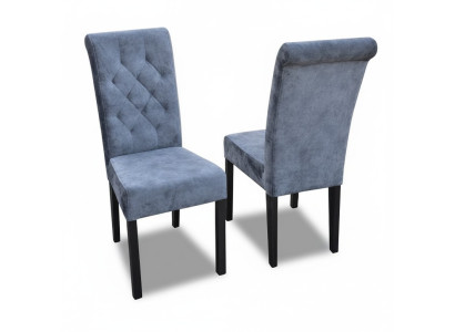 4x Chesterfield krēsla komplekts sēdeklis polsteris komplekts ēdamistabas krēsli ar roktposteniem āda