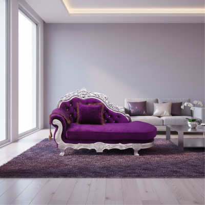 Edls Chesterfield antiku stila ležģis mājā Chaise Longue Sofa Gulta Jaunu Récamière