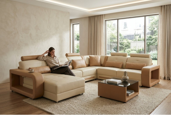 Eck Sofa Couch Polster Stūris Dīvāns Dīvāns Dīvāns Iekšējā Stūrī Landšafts Dizaina Dīvāni Tekstils A1135