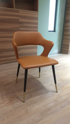 Dizaina krēsls metāls polsteris lounge kluba krēsla sēdeklis atpūta luksuss istaba gaidīšana jauns