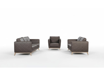 Trīsvietīgā sofa dīvāns Polster Moderns dizains 3-vietīgais dīvāns Istabas mēbeles