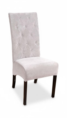 Chesterfield dizaina masīvkoka krēsls virtuves krēsls dizaina krēsli polsterēti.