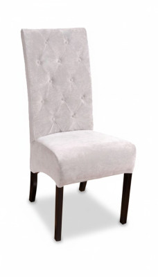 Polsterētas ēdamistabas krēsli Chesterfield 4 krēsli komplektā