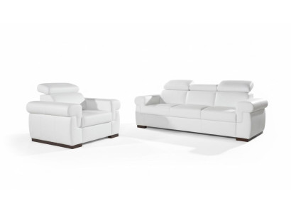Mūsdienīga viesistaba komplektā 3+1+1 dīvāns Sofa komplekts sēdekliem polsterējums Jauns