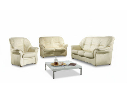 Sofas komplekts īstā āda 3+2 sēdvietas Moderns dizains Polster Garnitur Set
