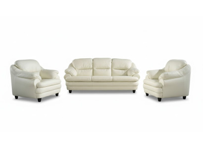 Sofa komplekts 3+1+1 sēdvietas dizaina sofa, relaksējošie dīvāni ādas apdarei