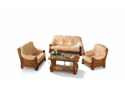 Trīsstāvu dīvana Klasiskā dīvāna mīkstais dīvāns 3 cilvēku ādas dīvāns