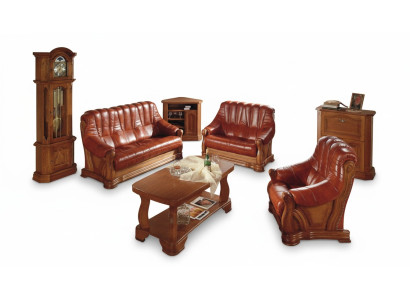 Klasiskā divvietīgā dīvāna sofa polster sofa 2 sēdvietas ādas dīvāns.