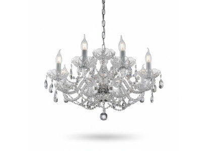 Lustra apvalks Klasiska lampa Kristāla lampu apgaismojums Jaunais Bohēmijas.