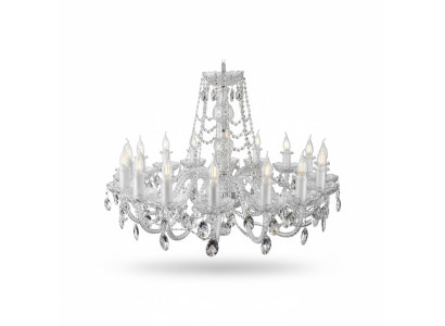 Bohēmijas gaismas lustra lampa plāksnīte kristāla lampiņas griestu lampa greifers.