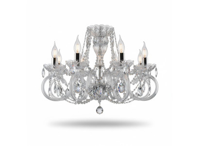 Lustra lampa Lampas Kristāls Gaismas Bohēmijas vāciņš