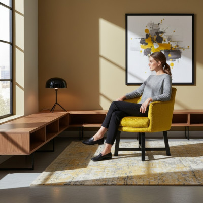 Dizaina krēsli Chesterfield komplekts Krēsls Tekstila apdare Viesnīcas grupa 2x komplekts jauns