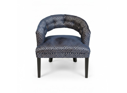 Pelēkā-Beža Chesterfield krēsli Luksusa krēsls ar rokturiem dizaineris 2 gab. komplektā