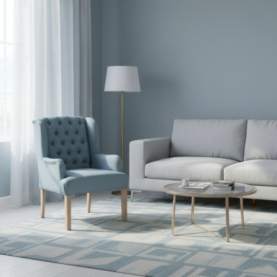 Mūsdienīgs krēslu komplekts dizaineris x10 ar polsterētu Chesterfield krēslu koka karkasu.