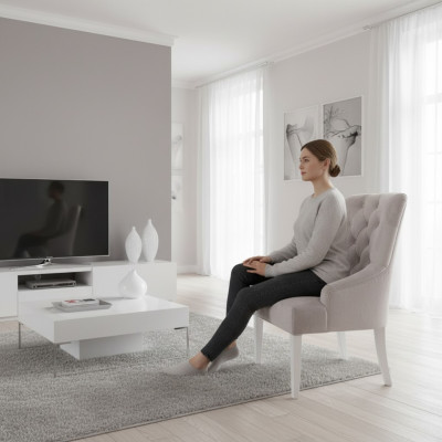 Dizainera krēslu Chesterfield komplekts ar apmatojumu viesnīcas grupas x4 komplekts