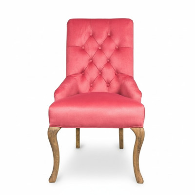 Sarkanā Chesterfield krēsli ekskluzīvā krēsla garnitūras ēdamistabas komplekts grupā x4 krēsli