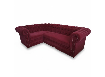 Stūrienes Chesterfield mīksto dīvānu stūriena dīvāna komplekts, audekls, sēdekļi, stūra dīvāni.