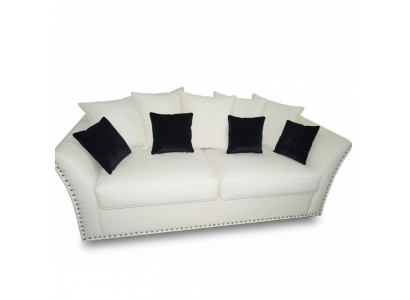 Klasiskā dizaina dīvāns Pamatne Sofa Trīsvietīgs auduma dīvāns Sofas 3 Sēdvietas