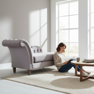 Chaiselongue chesterfield Chaiselongues Sofa Liege Chaise Club Relax -> Šēsterfilda šezlongs, šezlonga dīvāns, gultas šezlongs, klubas šezlongs, relaksējošais šezlongs