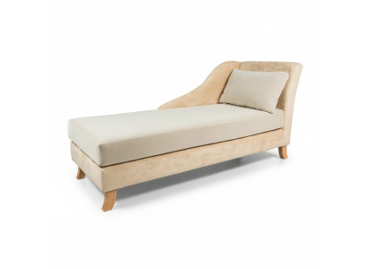 Šezlonga dīvāns Šezlongas auduma dīvāns Guļšais Chaise Club Relax audums