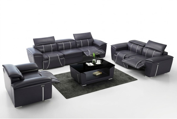 Daudzfunkcionāla dīvāna atpūtas tāfele, 3+2+2 sēdvietu dīvāns ar polster sofa.