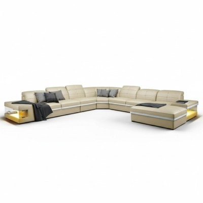 Mūsdienīga koka komoda sideboard komodes dzīvojamā istabas skapis 107cm XXL zemas plaukti